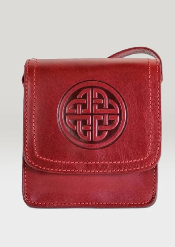 Lee River Red Morrigan Celtic Shoulder Bag