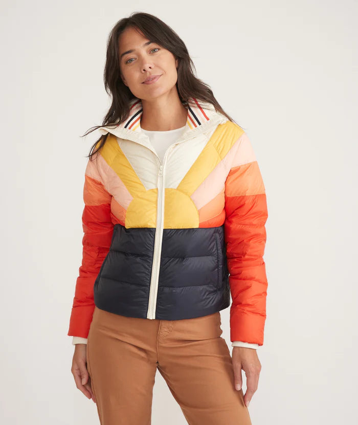 Marine Layer Women's Archive Apres Sunset Puffer 2024