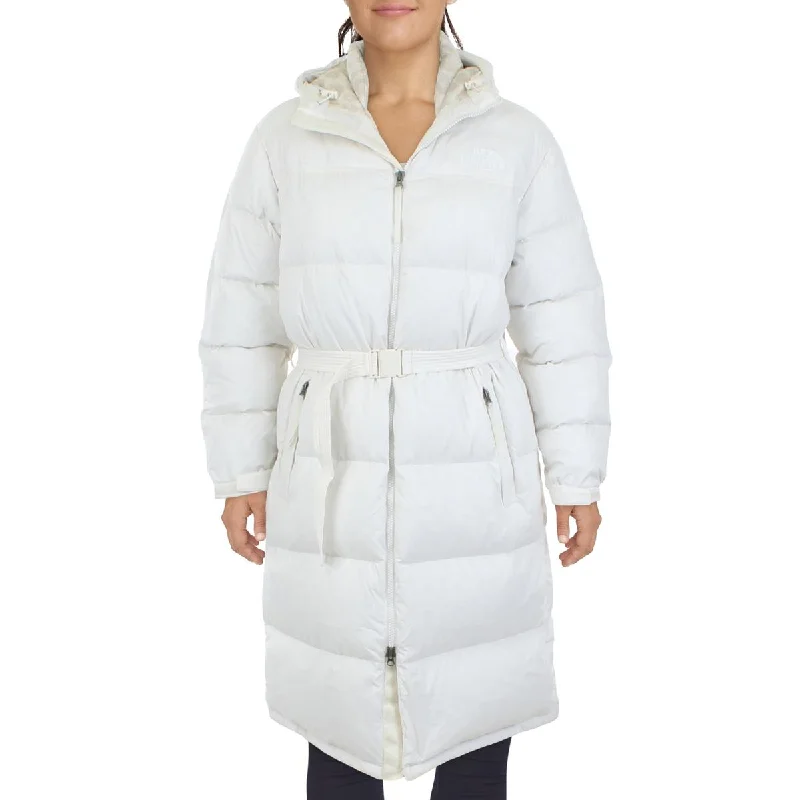 The North Face Womens Nuptse Down Relaxed Fit Parka Coat