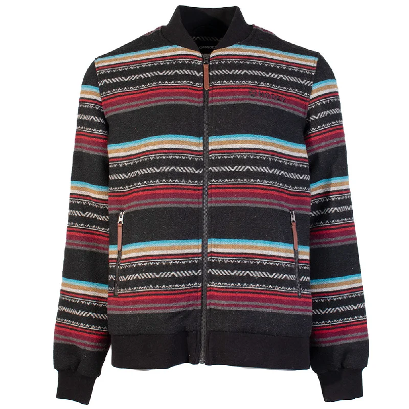 Hooey Bomber Jacket Serape/Black