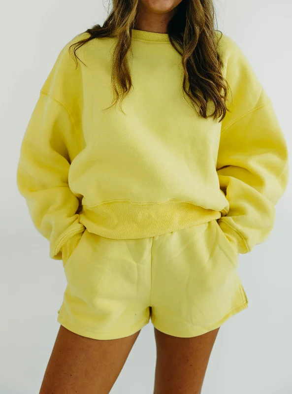 Softy Sweatshirt - Yellow