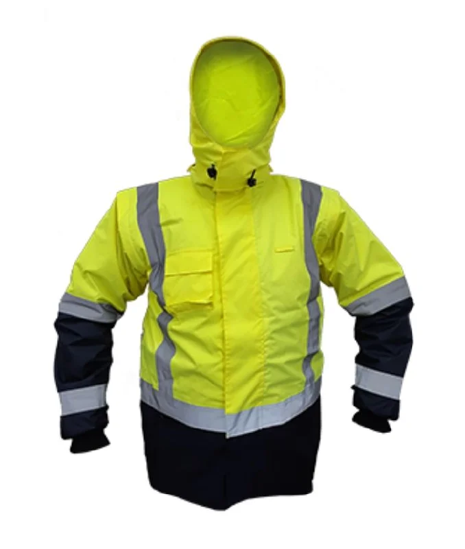 StormPro Lined D/N Jacket with Zip-off Sleeves & Hood