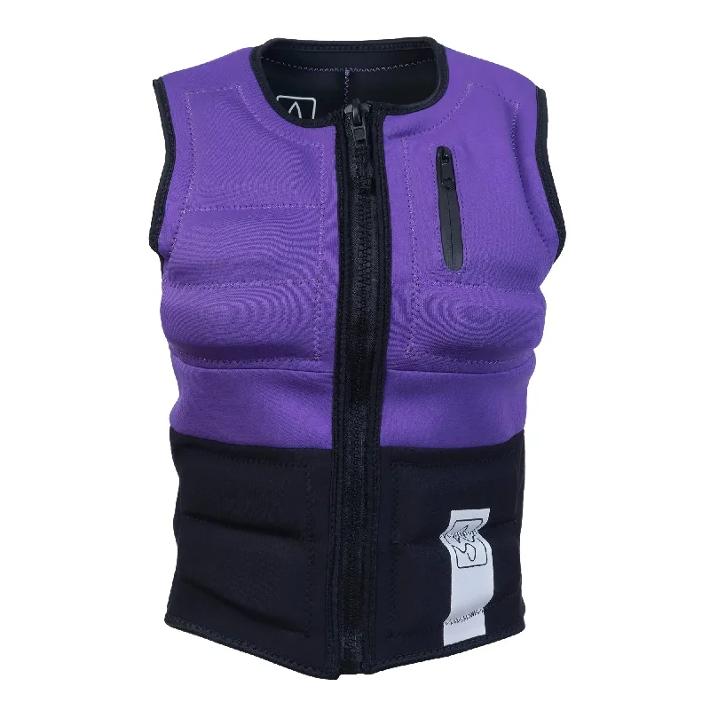 SWELL Wakesurf Vest - Women's Violet - Ultimate Comfort Neoprene Jacket