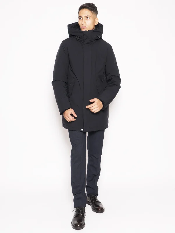 Parka Elasticizzato Nero