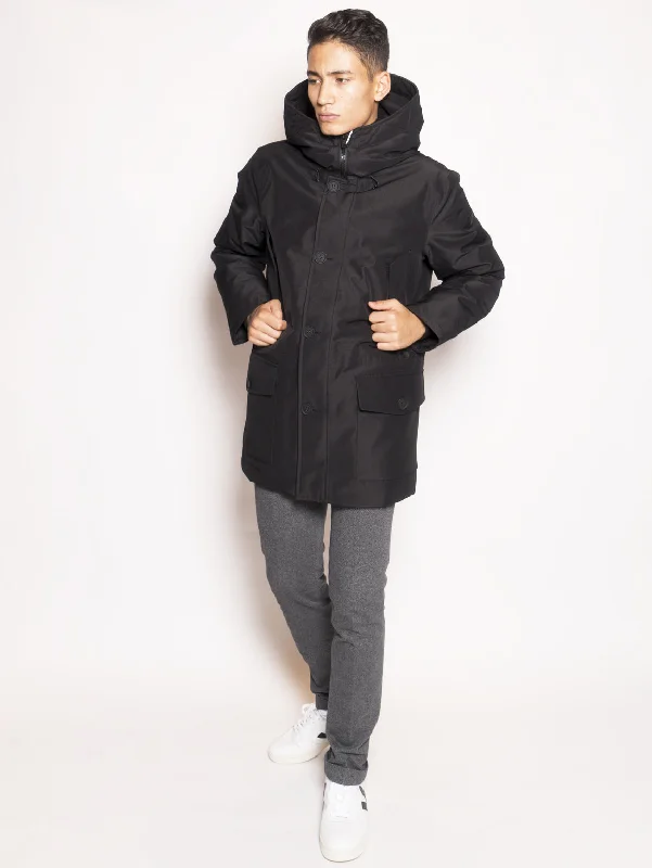 Parka in Gore-Tex Nero